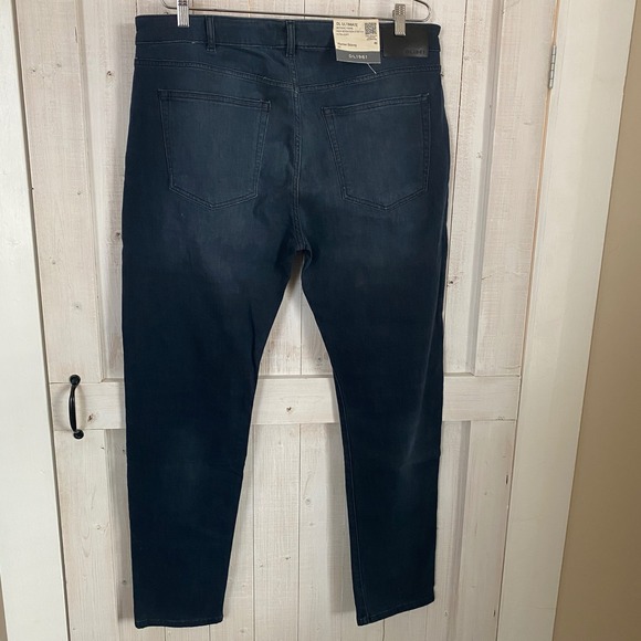 DL1961 Hunter Skinny Jeans Mens 40 Dark Indigo DL Ultimate Botanic Fiber Stretch - Picture 5 of 9